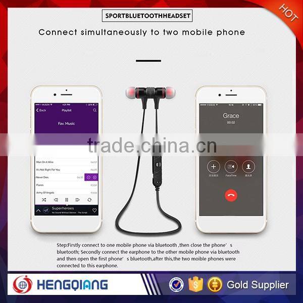 new product stereo sound bass noise reducing sport earphone