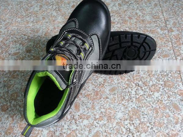 Fashionable Round Laces Green Lining Hiking Sports Shoes