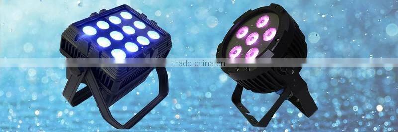 IP65 waterproof light 12 x 15W RGBWA aluminium profiles led display outdoor DMX lighting