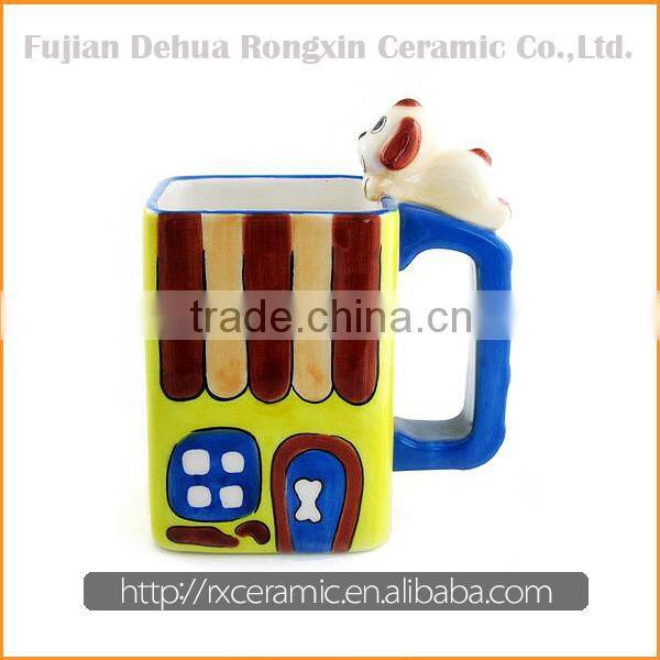 Countryside design hand-painted chinese porcelain ceramic tableware