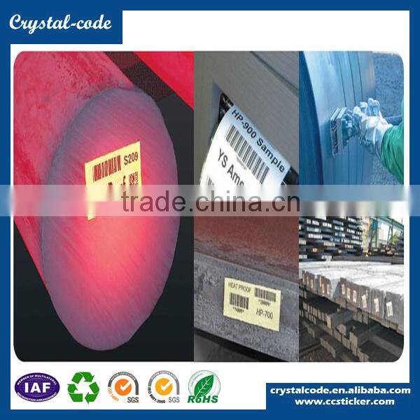 Personalized cheap polyimide tape fabric heat resistant paint high temperature label