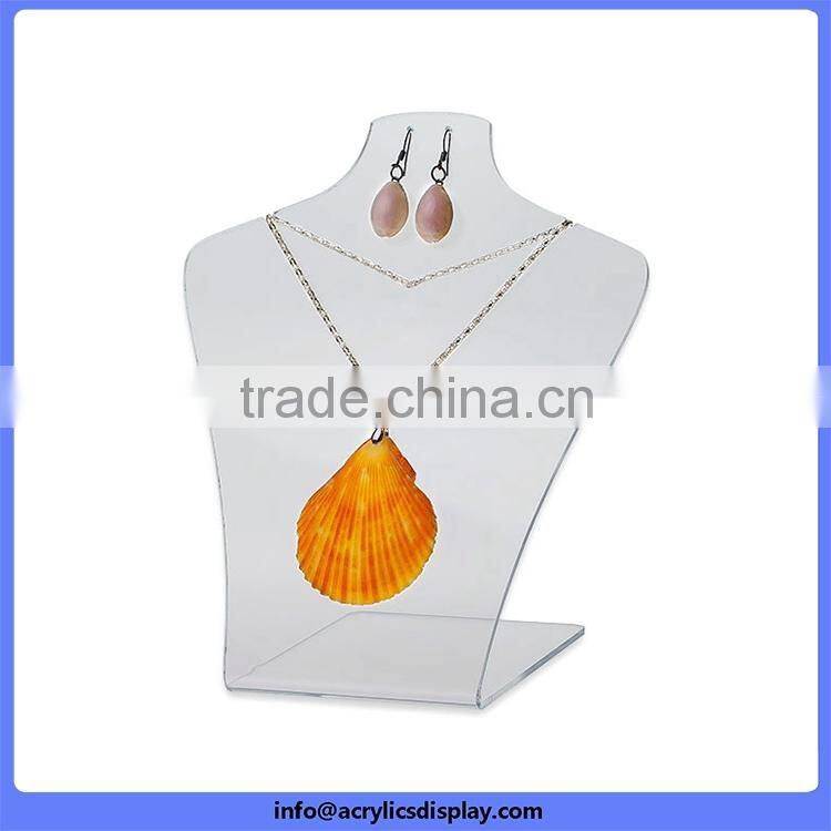 The Most Popular top quality clear acrylic jewelry displays