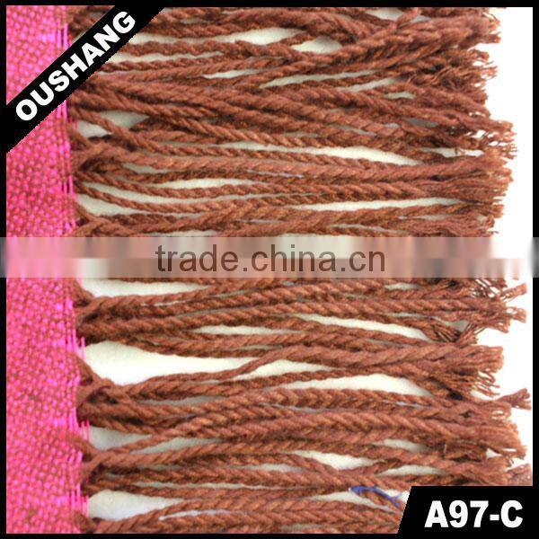 A97-C Lady Fan Flower Knitting Machine Scarf