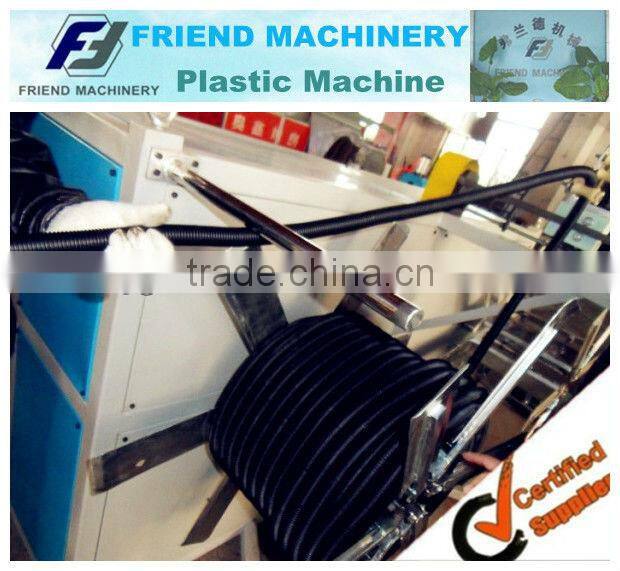 PE Corrugated Pipe Extruding Machine
