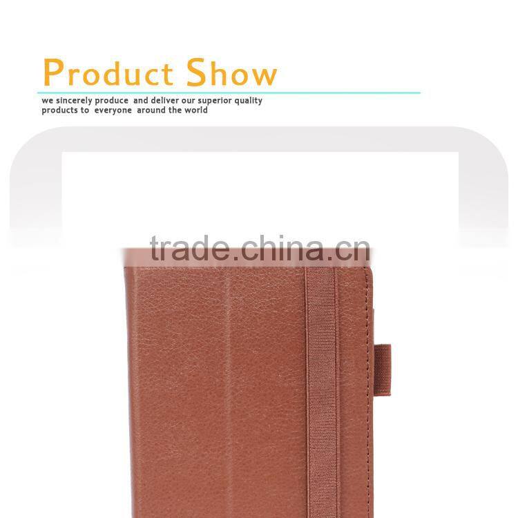 Wholesale leather tablet case for Sharp AQUOS PAD SH-08E