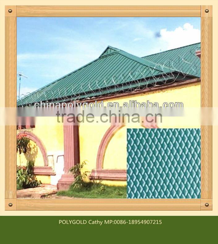 Coloured Embossed Aluminium Coil for Nigeria Roofing Sheet