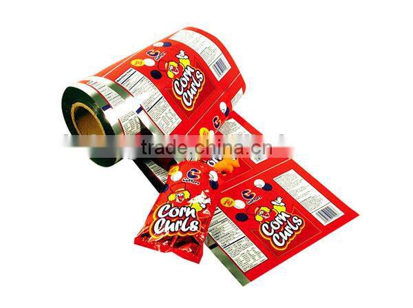 11 years factory plastic roll film with your own printing