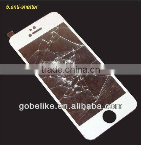 0.4mm tempered glass screen protector for iPhone5s