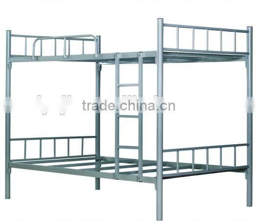 Metal adult bunk bed/bedroom furniture prices for domitory,army