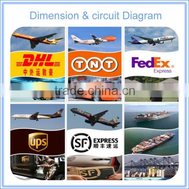 China factory price led 7 segment display rgb for advertising showing