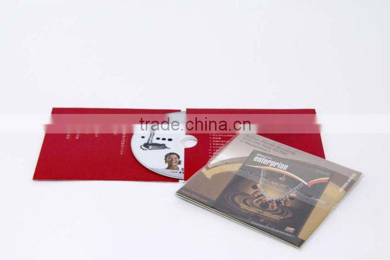 movice cd/dvd replication with digipack package