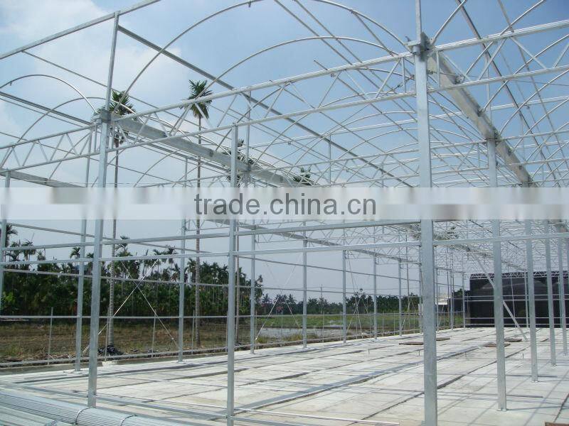 plastic film greenhouse Polyethylene film multi span agriculture greenhouse