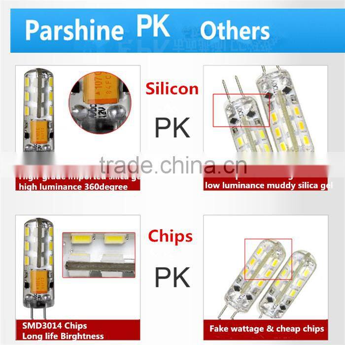 Selected materials RoHS and CE 12v 3w G4 ac/dc led light bulb