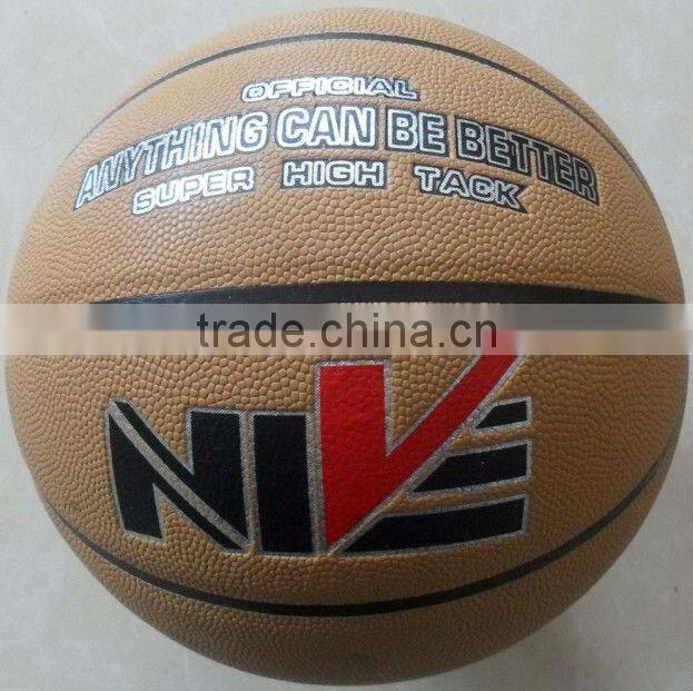 Professional size 7 PU basketball for match