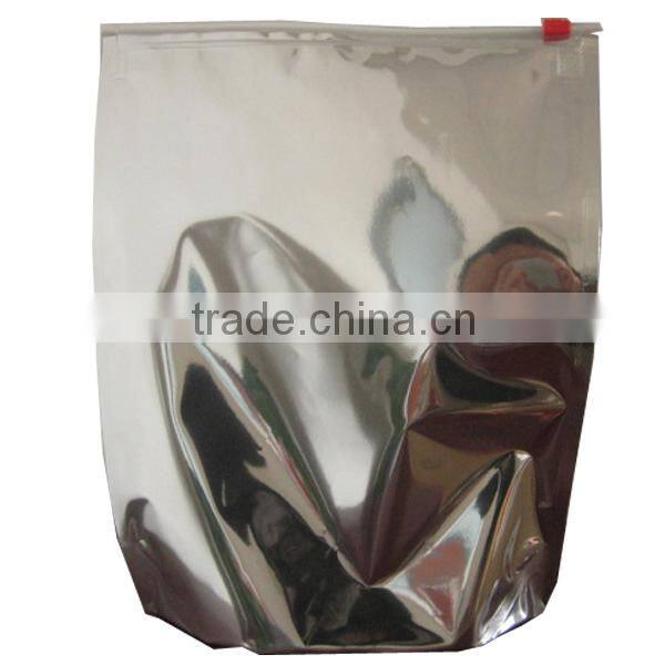 3 side seal pet food slider zipper pouch