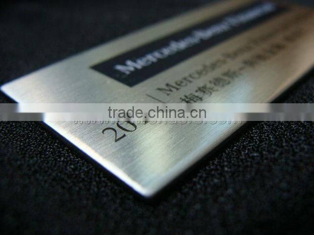 High quality custom name plate card