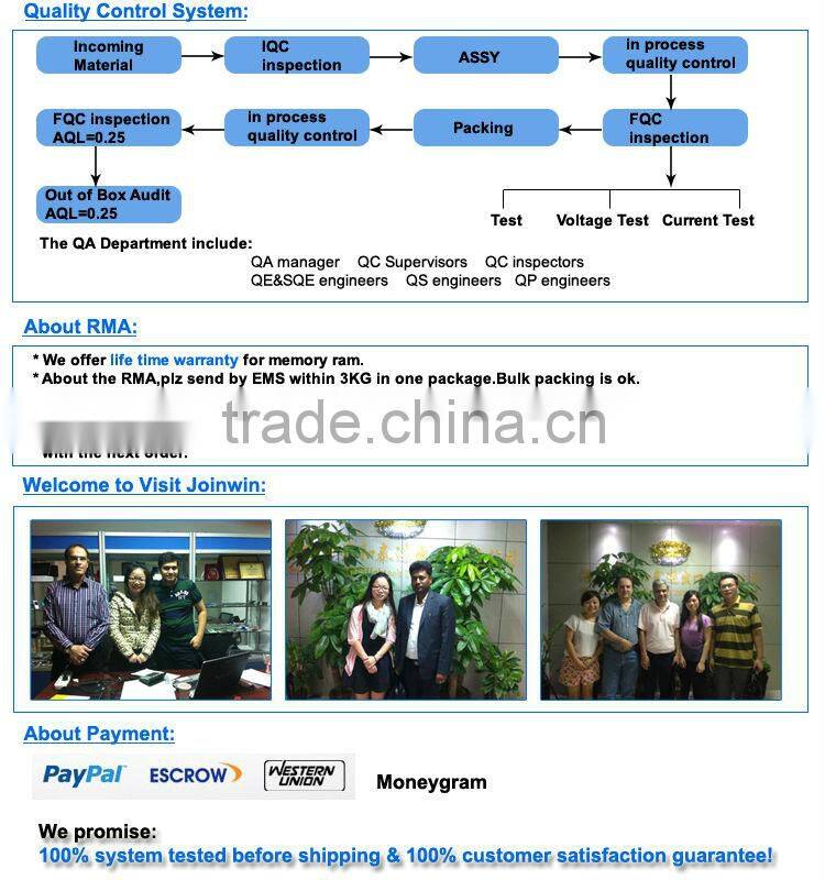 Free sample from joinwin desktop ddr2 8gb 2x4gb ram price