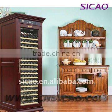 Refrigerated solid wood furniture, Wine Furniture with Humidity Control