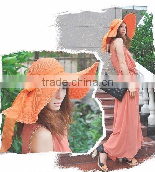 2016 factory direct sexy ladies beach straw hat popular summer hot sale girls sombrero straw hat wholesale