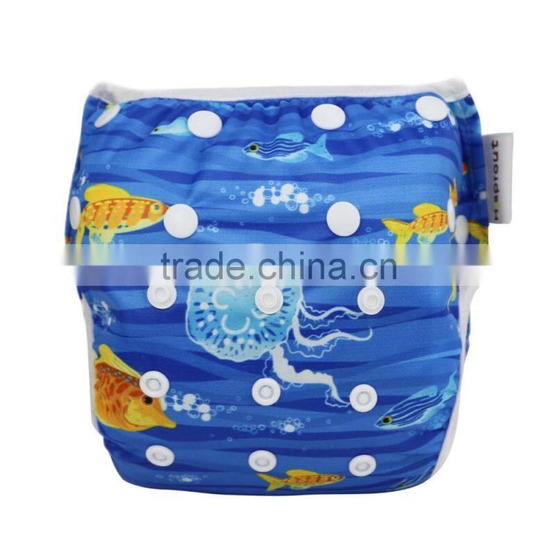 Hi-Sprout Digtal Print Cloth Baby Swimming Pants