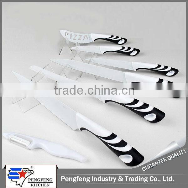 Buy wholesale from china color knife set with block