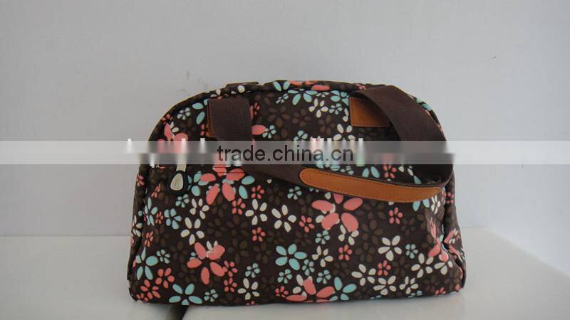 Ladies Genuine Leather Handle Magnet Button Handbag Brands