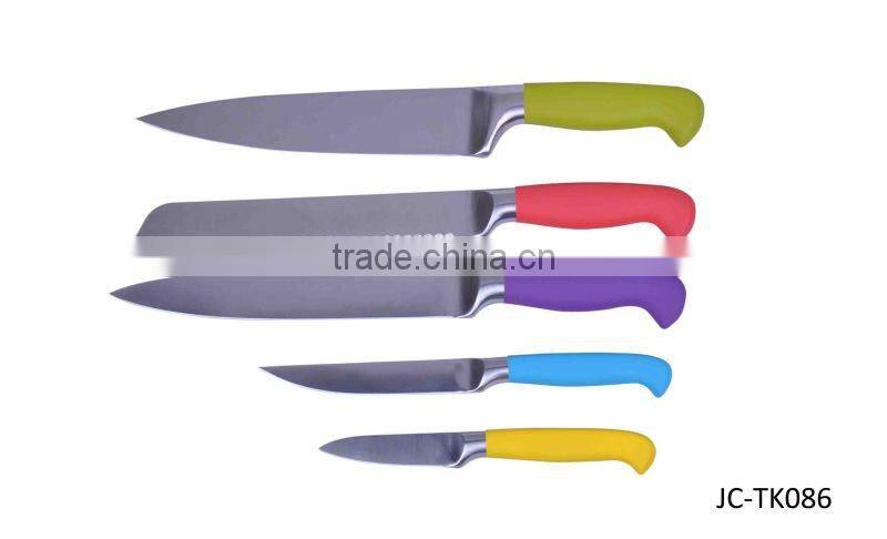 Hot selling knive sets for colorful kitchen taiwan knives