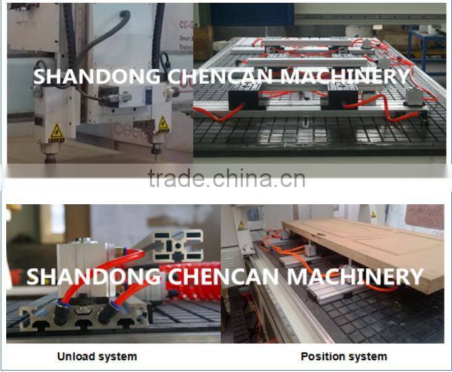 Three heads Wood Router/4x8 ft Cnc Route 1325 for MDF WOOD