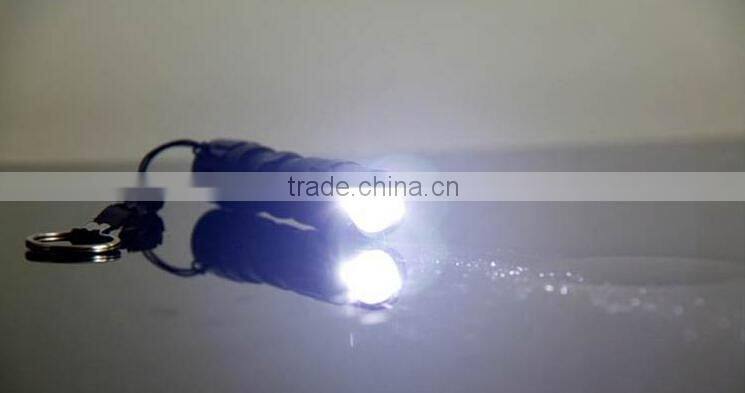 led keychain waterproof flashlight zoom flashlight