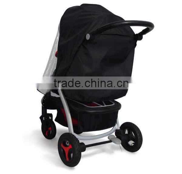 PVC baby stroller rain cover transparent waterproof baby stroller accessories
