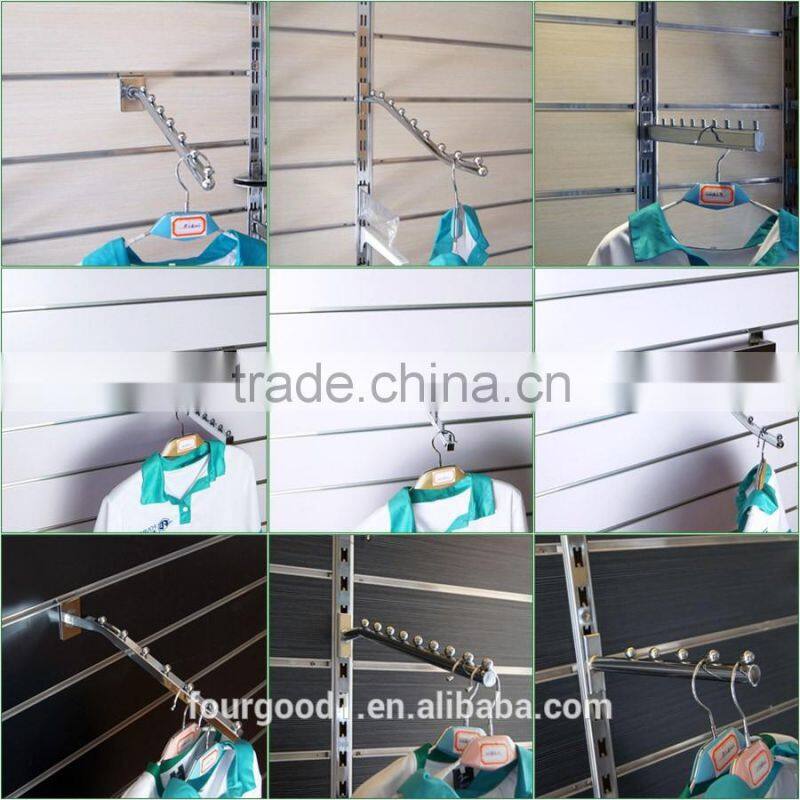 shop fitting display rack for clothes hanging