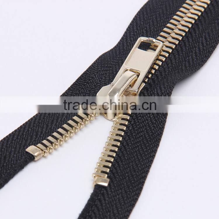 supery 8# metal zipper, Y type teeth, closed-end zipper