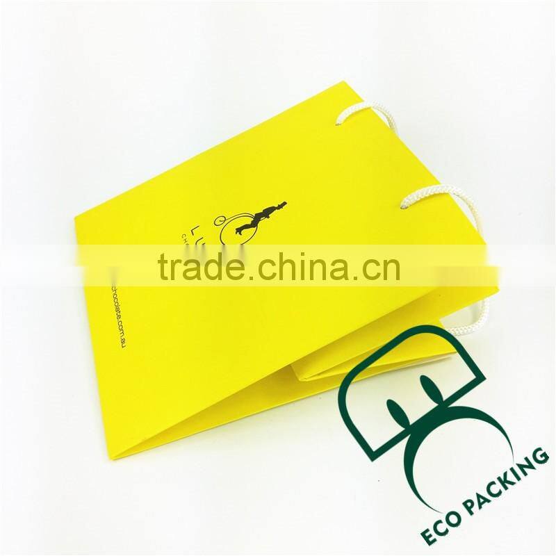 Foldable colorful Paper Shopping Bag