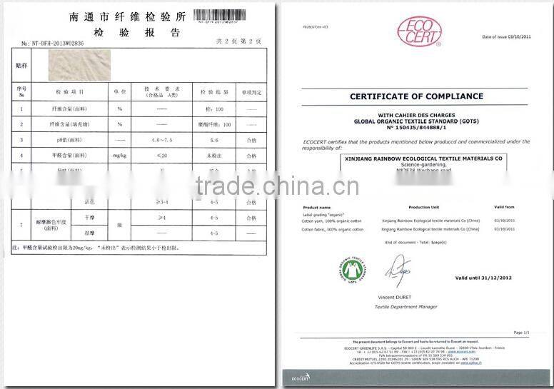 GOTS organic 100% cotton infant baby kids foot sleeping bag with Detachable sleeves for all Seasons