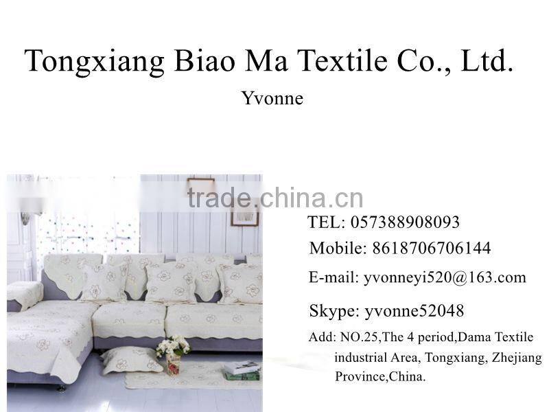 colored flower design polyester cushion covers made in china