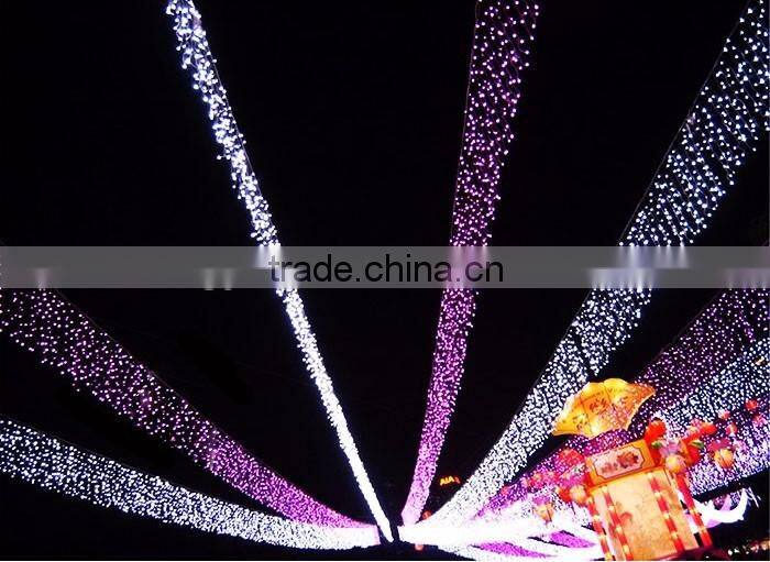 celling hanging christmas decoration fairy string light with maple leaf