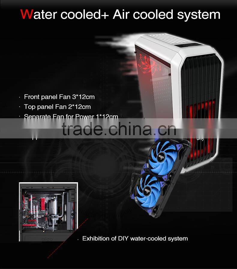 aigo-XJ water cooled DIY Split-type Gaming Computer Case