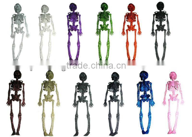 90CM glitter plastic skull