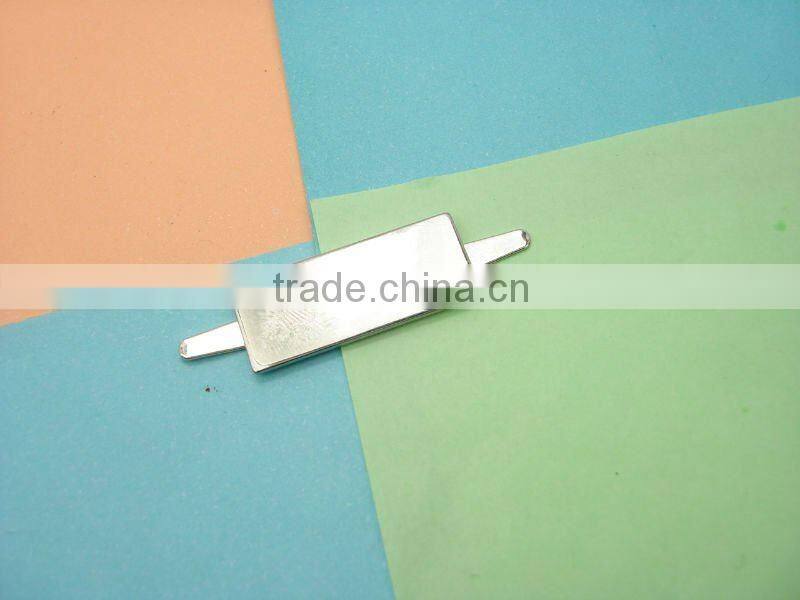 QF metal lable and bag accessories Q-2522 gumetal color