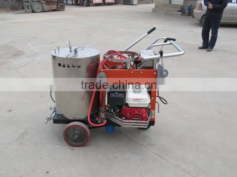extruded concrete manual road curb machine