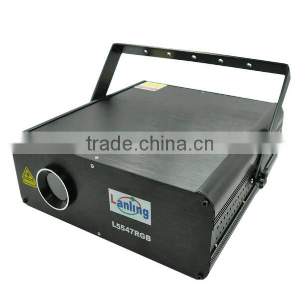 4W RGB 25kpss ILDA Animation laser light logo projector