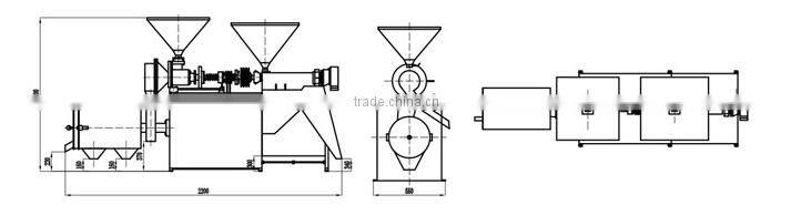 300Kg Per hour Maize Flour Making Machine