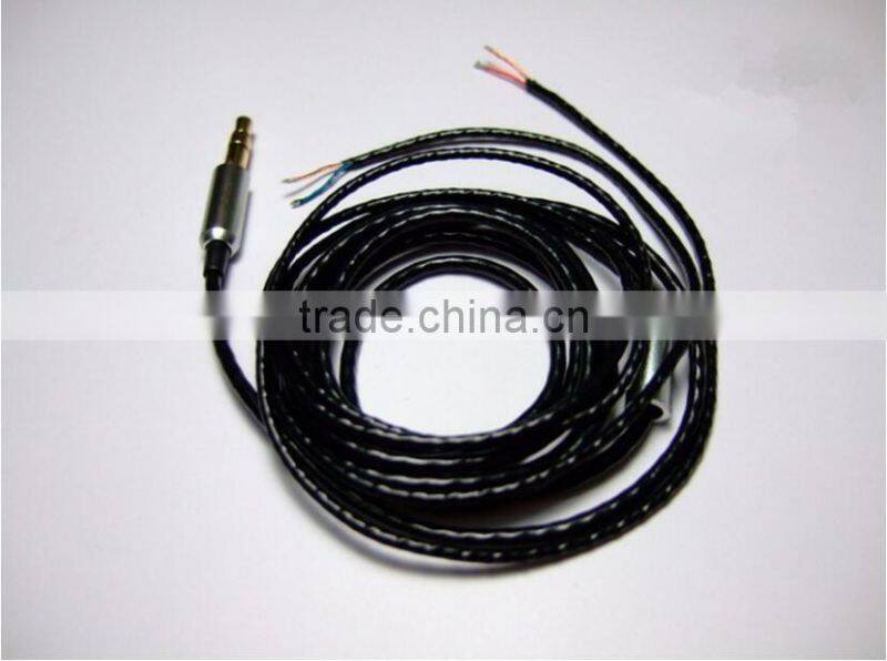 DIY repair headphone cable Single crystal copper wires 32 cores high-end earphone cable