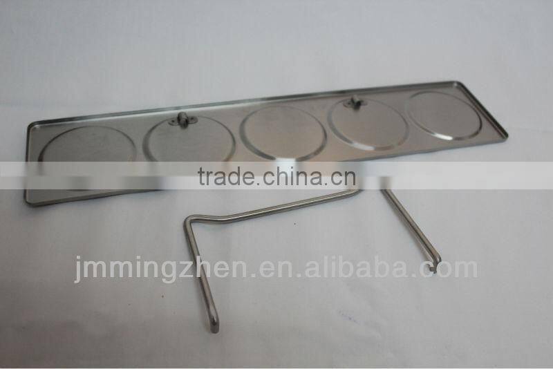 stainless steel with stand magnet spice set