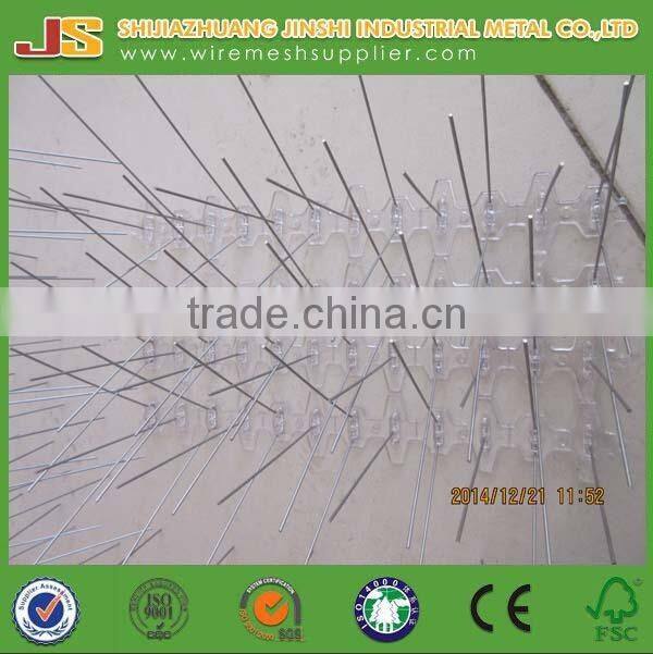 Anti Bird spikes with pc pedestal and SS 304 spike for Bird Repellent