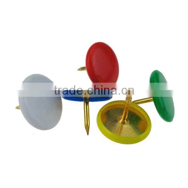 Novelty custom round push pin