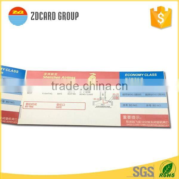 Roll RFID Metro Paper Ticket