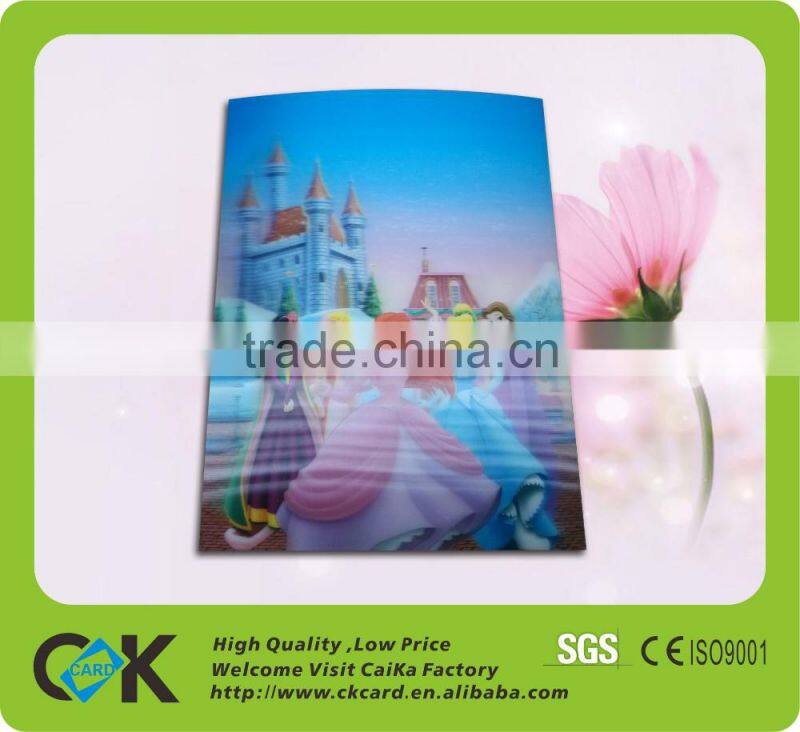 2016 promotion 3d picture 3d card from China supplier