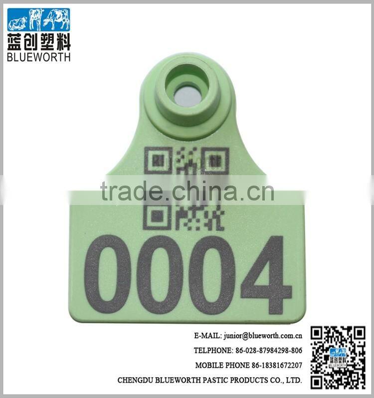 blueworth pig ear tags for live animal husbandry and poultry in favorable price