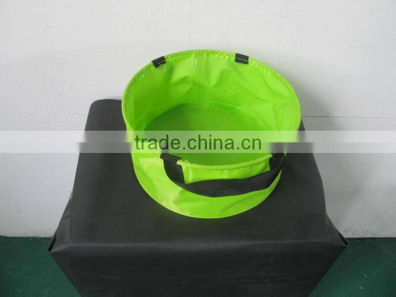 210T Polyethylene folding Wash basin 0.23mm